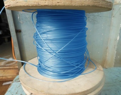 新视野纳米炫彩蓝色钢丝绳 隐形防护网的理想之选